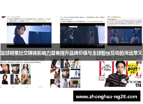 篮球明星社交媒体影响力显著提升品牌价值与全球粉丝互动的深远意义